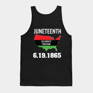 Juneteenth,Celebrate Freedom, 1865 Tank Top